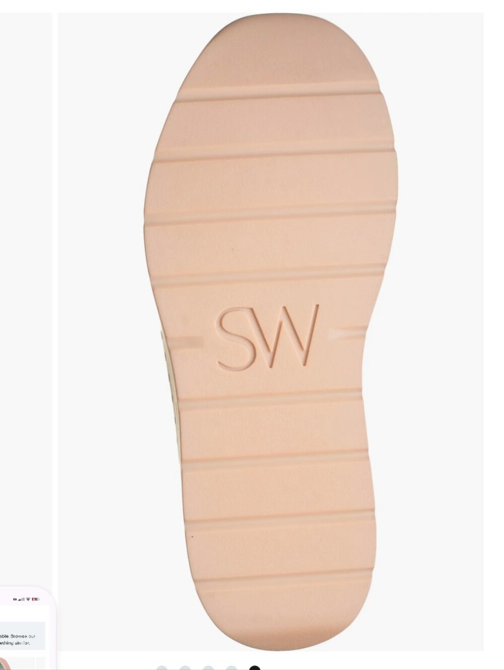 Stuart Weitzman Jaqi Platform Sneakers - Poudre Pink (Size 9 / 39.5) - Picture 5 of 15